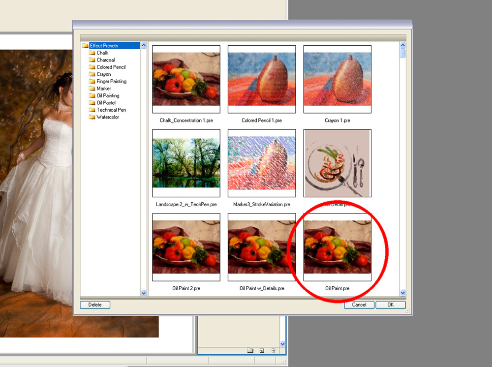 painterly effect Photoshop