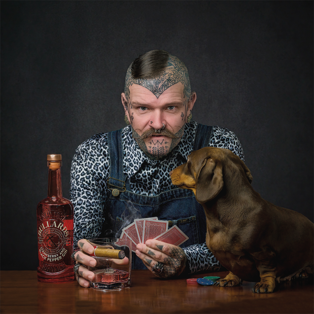 photographing dogs