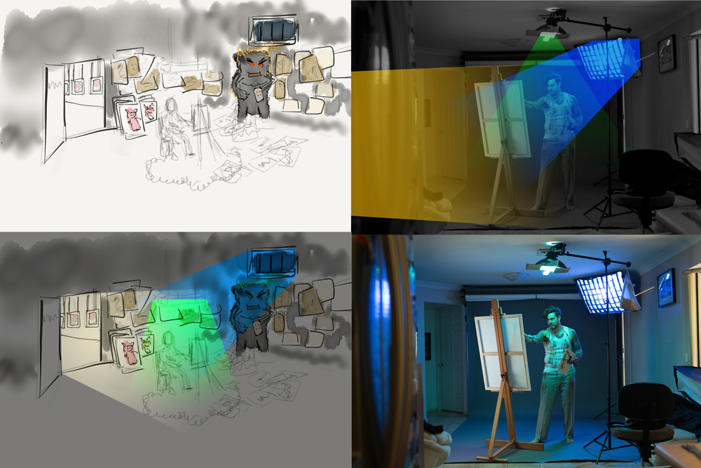 planning a composite image