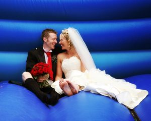 environmental wedding portraits